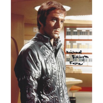 Michael Billington UFO Signed 8x10 Photograph Gerry Anderson. COA UACC