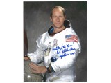 Al Worden Apollo 15 Signed 8x10 Photograph. COA UACC
