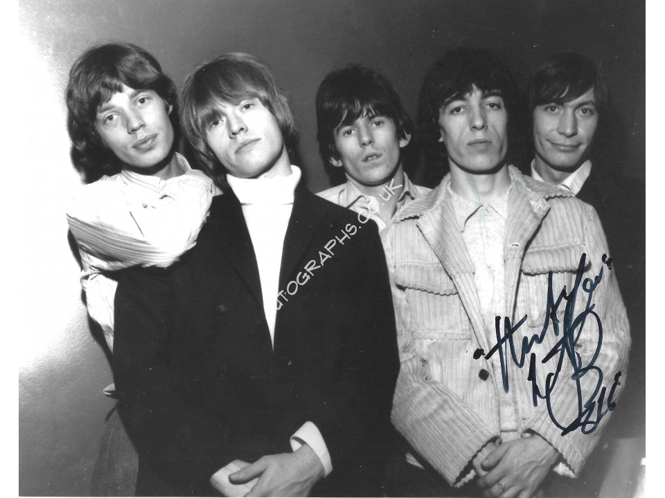 Charlie Watts The Rolling Stones Signed 10x8 Photograph 2. COA UACC