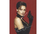 Famke Janssen Signed 8x10 James Bond Photograph 007. COA UACC
