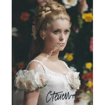 Catherine Deneuve Signed 8x10 Photograph. COA UACC