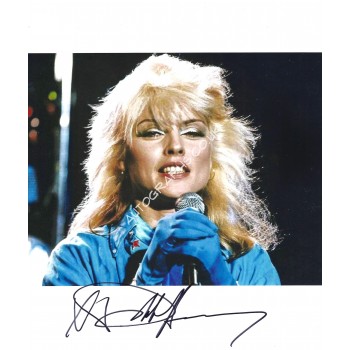 Debbie Harry Blondie Signed 8x10 Photograph. COA UACC