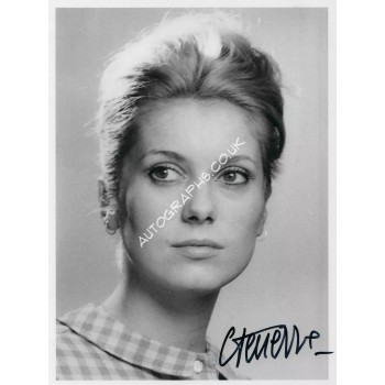 Catherine Deneuve Signed 8x10 Photograph 2. COA UACC
