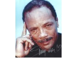Quincy Jones Signed 8x10 Photograph. COA UACC