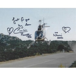 Caroline Munro Signed 8x10 James Bond Photograph 5. COA UACC