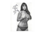 Caroline Munro Signed 8x10 James Bond Photograph 6. COA UACC