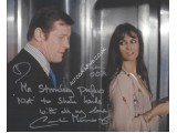 Caroline Munro Signed 8x10 James Bond Photograph 7 With Rare Film Quote. COA UACC Caroline Munro Signed 8x10 James Bond Photograph 7 With Rare Film Quote. COA UACC