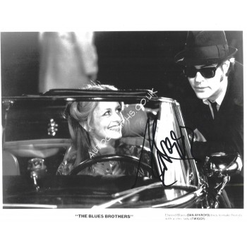 Twiggy Signed 8x10 Blues Brothers Photograph. COA UACC