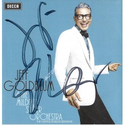 Jeff Goldblum Signed CD Art Card The Capitol Studios Sessions. COA UACC