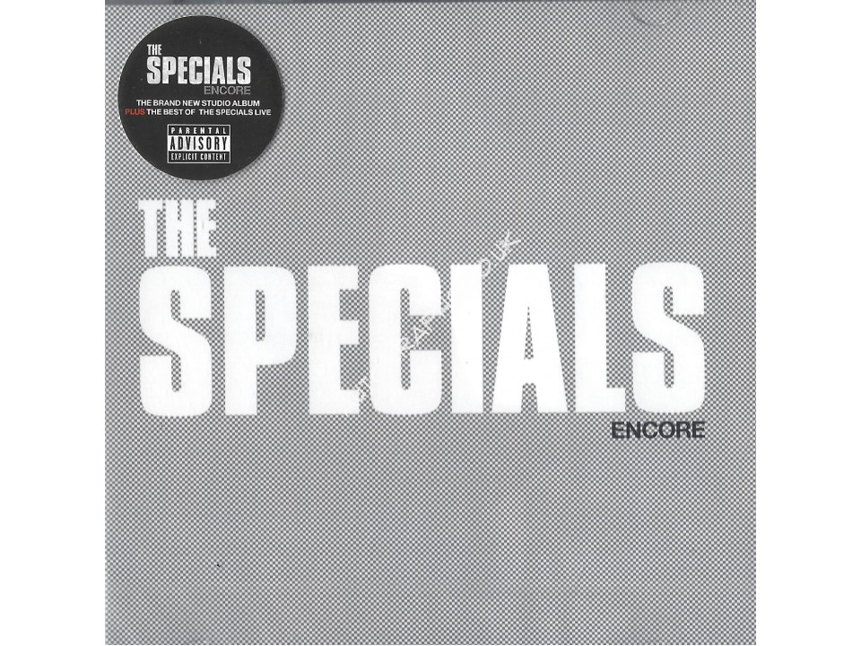 The Specials Terry Hall Signed Encore CD Sleeve. COA UACC