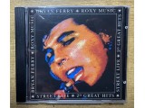 Bryan Ferry Roxy Music Greatest Hits Signed Art Card. COA UACC