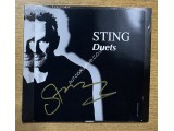 Sting The Police Signed Duets CD Art Card. COA UACC