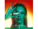 Kylie Minogue Signed Tension CD Art Card. COA UACC