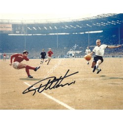 Geoff Hurst England World Cup 1966 Signed 10x8 Photograph. COA UACC