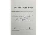 Harrison Schmitt Signed Book Return To the Moon. COA UACC Harrison Schmitt Signed Book Return To the Moon. COA UACC