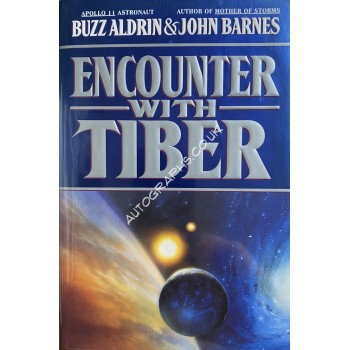 Buzz Aldrin Signed Book Encounter With Tiber. COA UACC