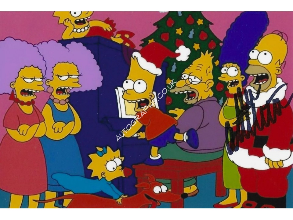 Dan Castellaneta Signed 6x4 Homer Simpson Photograph  The Simpsons. COA UACC