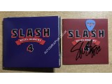 Slash 4 Signed CD Sleeve  Guns and Roses. COA UACC