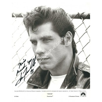John Travolta Sgned Photograph