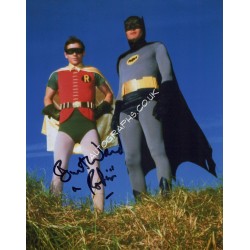 Burt Ward Signed Photograph. COA UACC