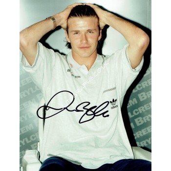 David Beckham Signed Photograph. COA UACC