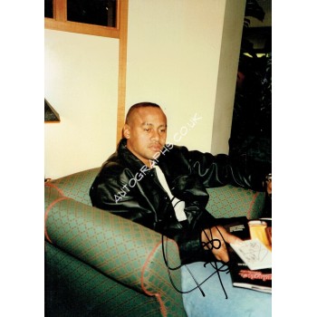 Jonah Lomu Signed Photograph. COA UACC