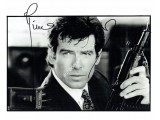 Pierce Brosnan Signed Photograph. Pre-Certified ACOA