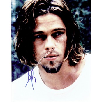 Brad Pitt Signed Photograph. COA UACC