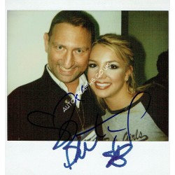 Britney Spears Signed Polaroid Photograph. Pre Certified ACOA