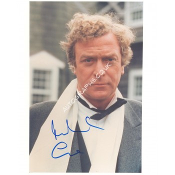 Michael Caine Signed Photograph. COA UACC