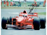 Eddie Irvine Signed Photograph - Ferrari. COA UACC