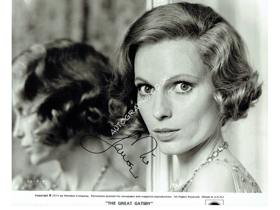 Mia Farrow Signed Photograph. COA UACC