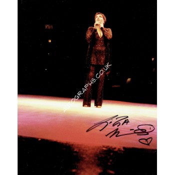 Liza Minnelli Signed Photograph. COA UACC
