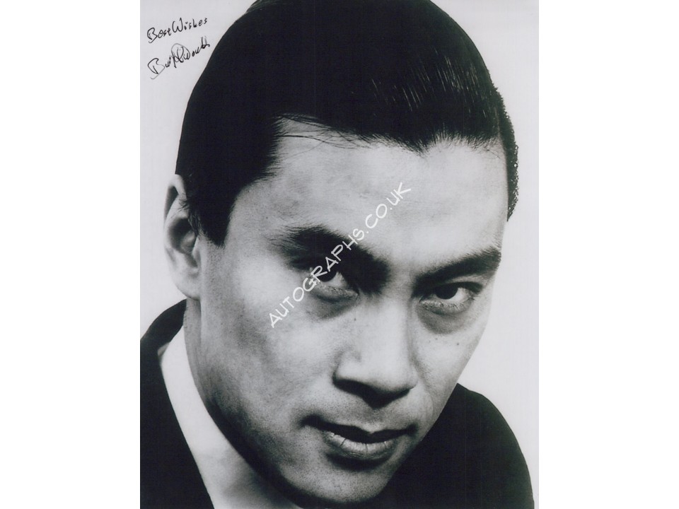 Burt Kwouk Signed Photograph. COA UACC