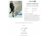 Christy Turlington Signed Photograph. COA UACC