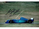 Michael Schumacher Signed Photograph. COA UACC Michael Schumacher Signed Photograph. COA UACC