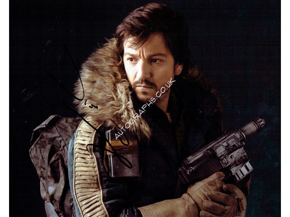 Diego Luna Signed Photograph. COA UACC Diego Luna Signed Photograph. COA UACC