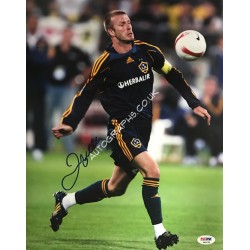 David Beckham Signed (Large) Photograph. COA UACC