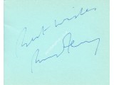 Bryan Ferry Ink Signature Page. COA UACC Bryan Ferry Ink Signature Page. COA UACC
