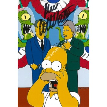Dan Castellaneta Signed Homer Simpson Photograph  The Simpsons. COA UACC