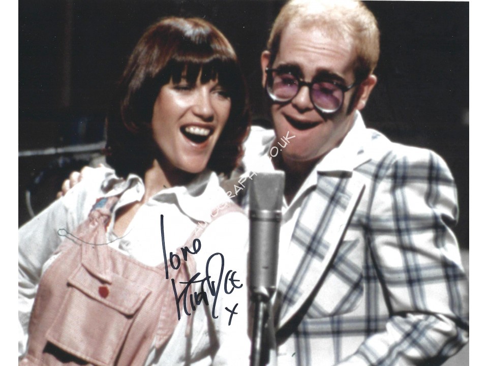 Kiki Dee Signed 8x10 Photograph Don't Go Breaking My Heart  Elton John