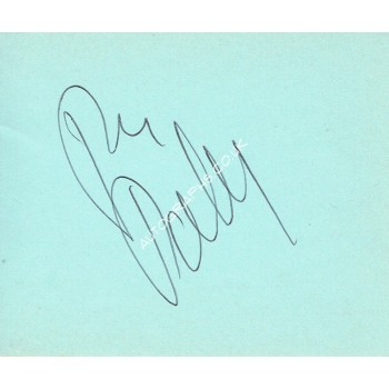 Shirley Crabtree - a.k.a Big Daddy, Signature Page. COA UACC