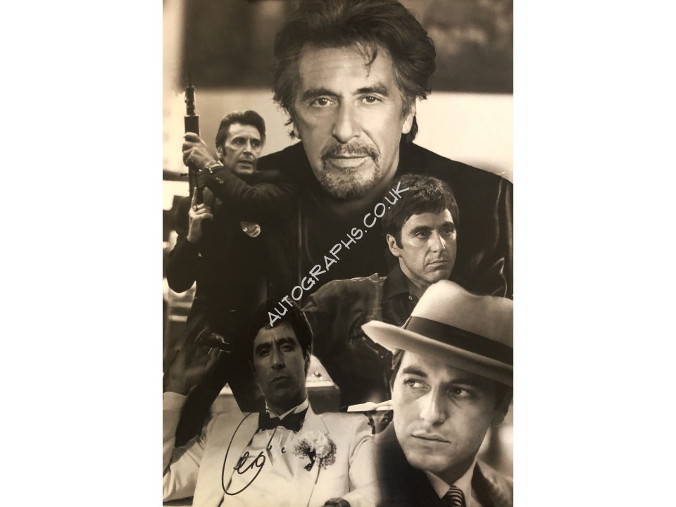 Al Pacino Signed Photograph (Oversized). COA UACC