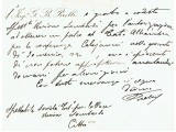 Giovanni Battista (Pirelli) - Signed Business Card. COA UACC Giovanni Battista (Pirelli) - Signed Business Card. COA UACC