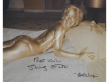 Shirley Eaton Signed 8x10 James Bond 007 Photograph 2. COA UACC