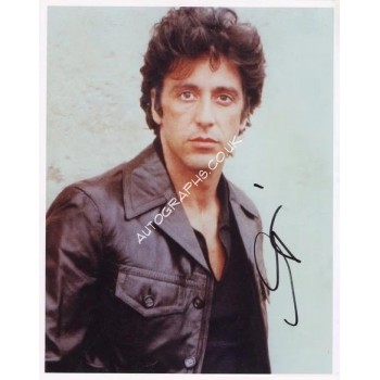 Al Pacino Signed Photograph. Pre-Certified ACOA