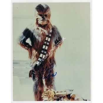 Peter Mayhew Signed Photograph. Pre Certified ACOA