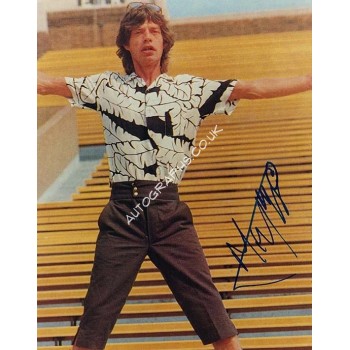 Mick Jagger Signed Photograph. Pre Certified ACOA