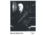 Michael McDonald Signed 8x10 Photograph. COA UACC