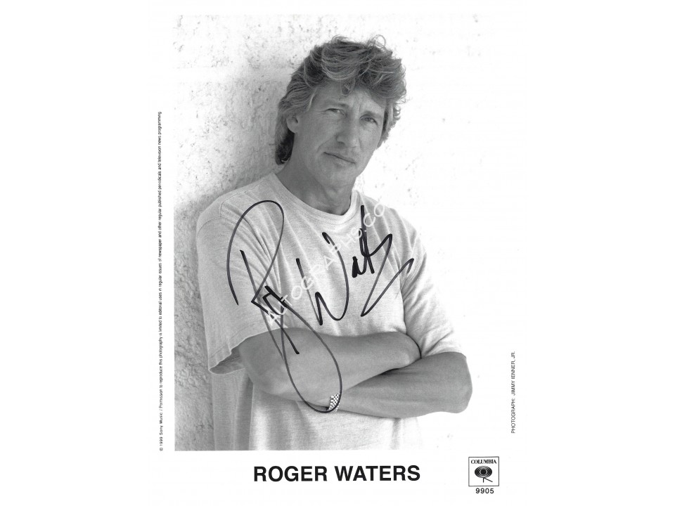 Roger Waters Signed 10x8 Promo Photograph Pink Floyd. COA UACC